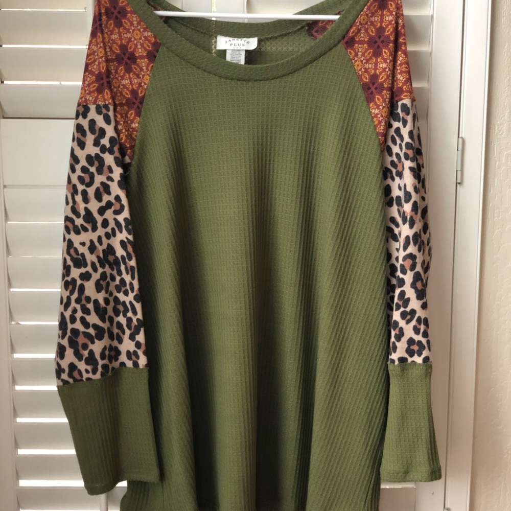 Fun Multiple Print Blouse - image 2